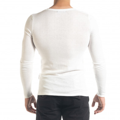 Ανδρική λευκή μπλούζα Lagos tr240420-13 3