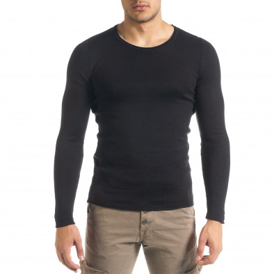 Ανδρική μαύρη μπλούζα Lagos tr240420-12 2
