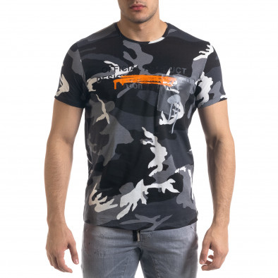 Ανδρική καμουφλαζ κοντομάνικη μπλούζα Lagos tr110320-32 2
