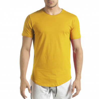 Ανδρική κίτρινη κοντομάνικη μπλούζα Clang tr140721-1 2