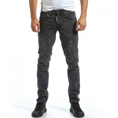 Ανδρικό γκρι τζιν Long Slim tr070921-8 2
