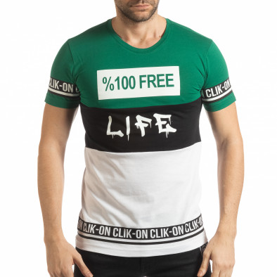 Ανδρική κοντομάνικη μπλούζα Free GBW tsf190219-48 2