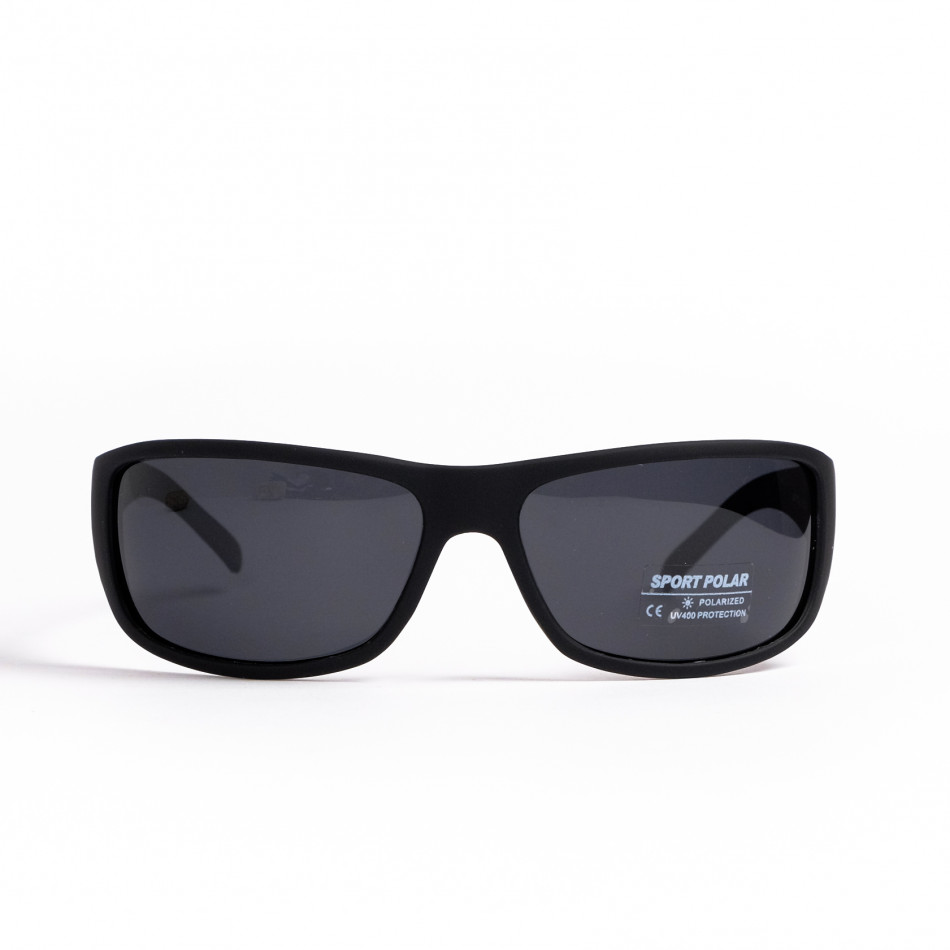 Ανδρικά μαύρα γυαλιά ηλίου Sport il200521-5