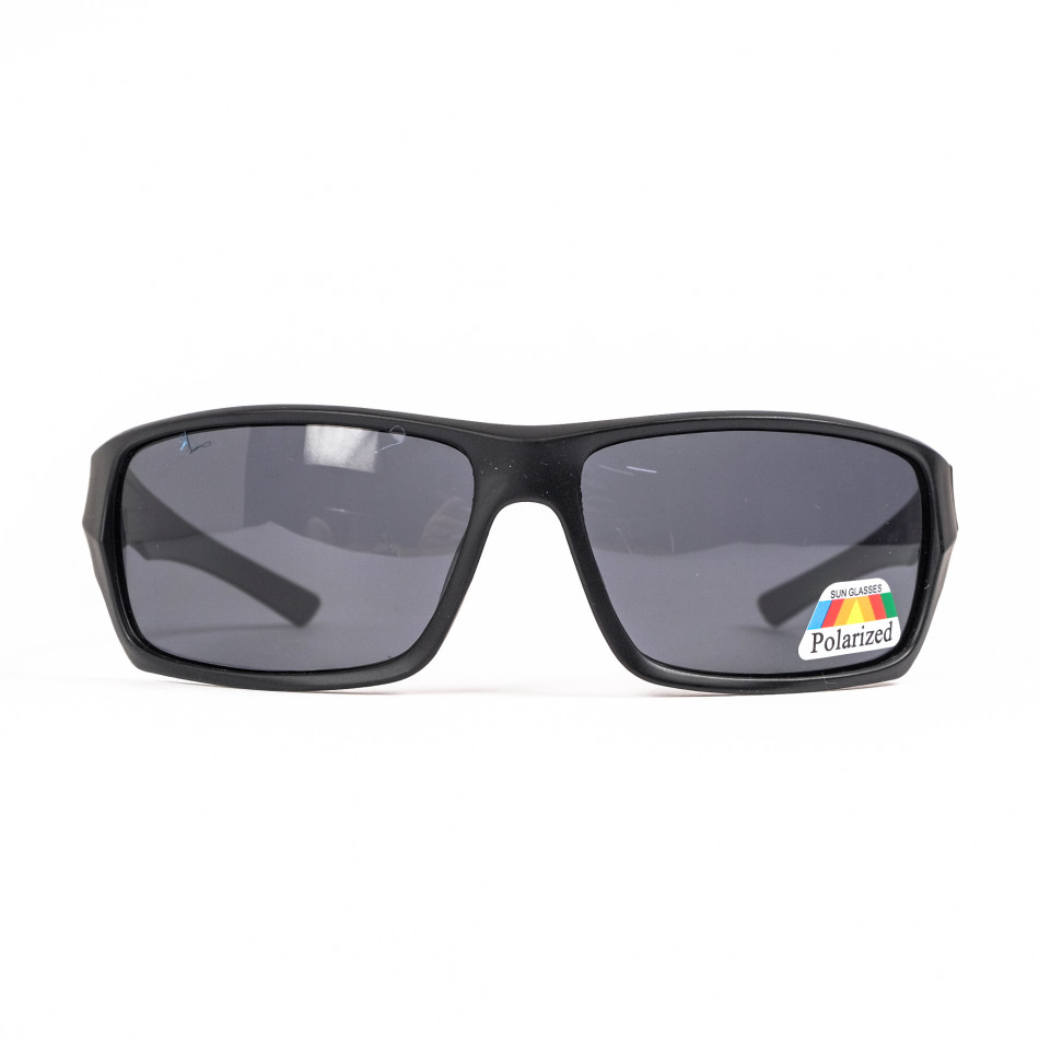Ανδρικά μαύρα γυαλιά ηλίου Polarized 9736 il110322-31
