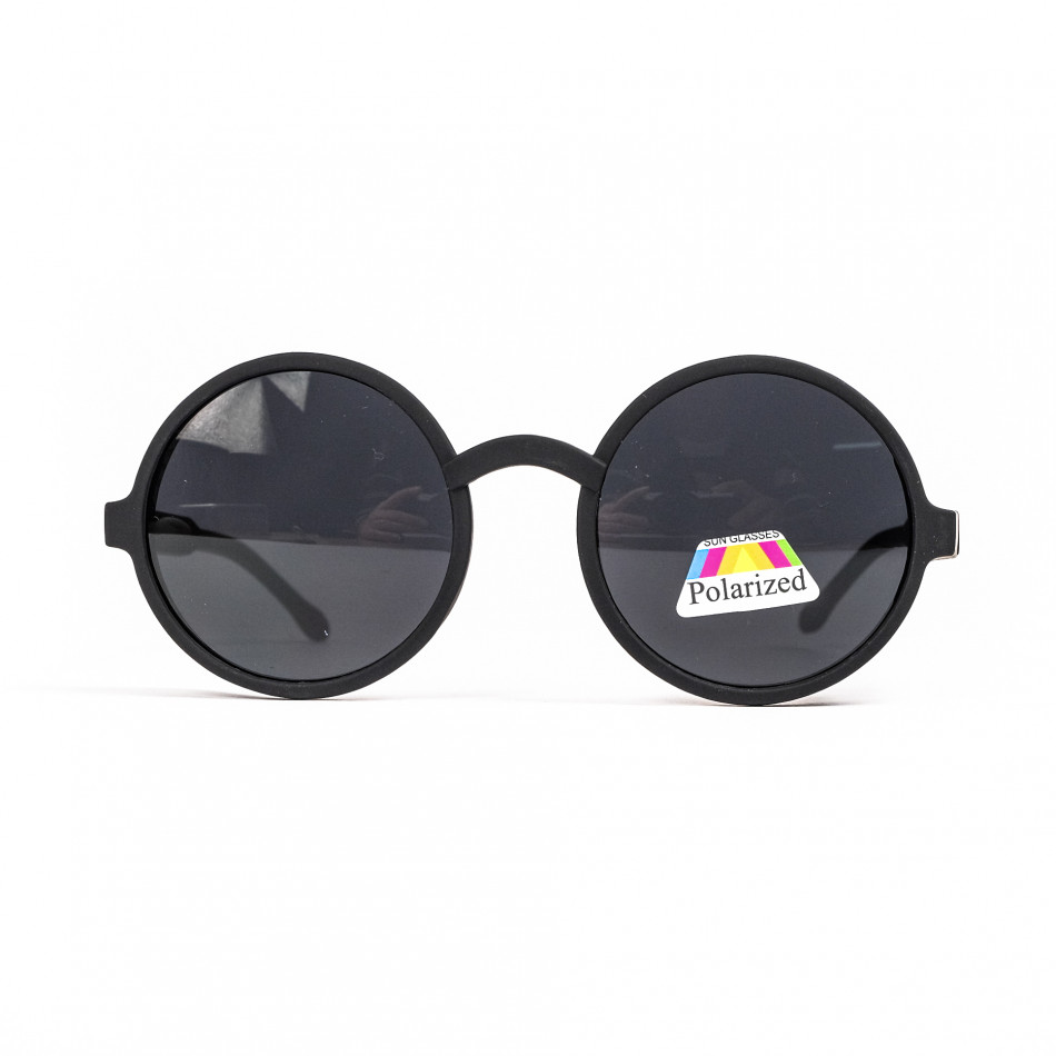 Ανδρικά μαύρα γυαλιά ηλίου Polarized il110322-19