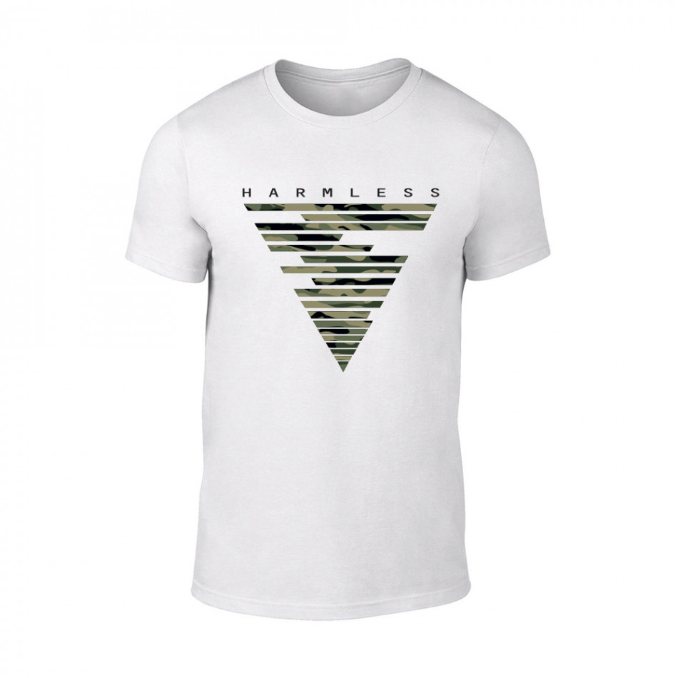 Κοντομάνικη μπλούζα Harmless λευκό Χρώμα Μέγεθος XXL TMNSPM087XXL