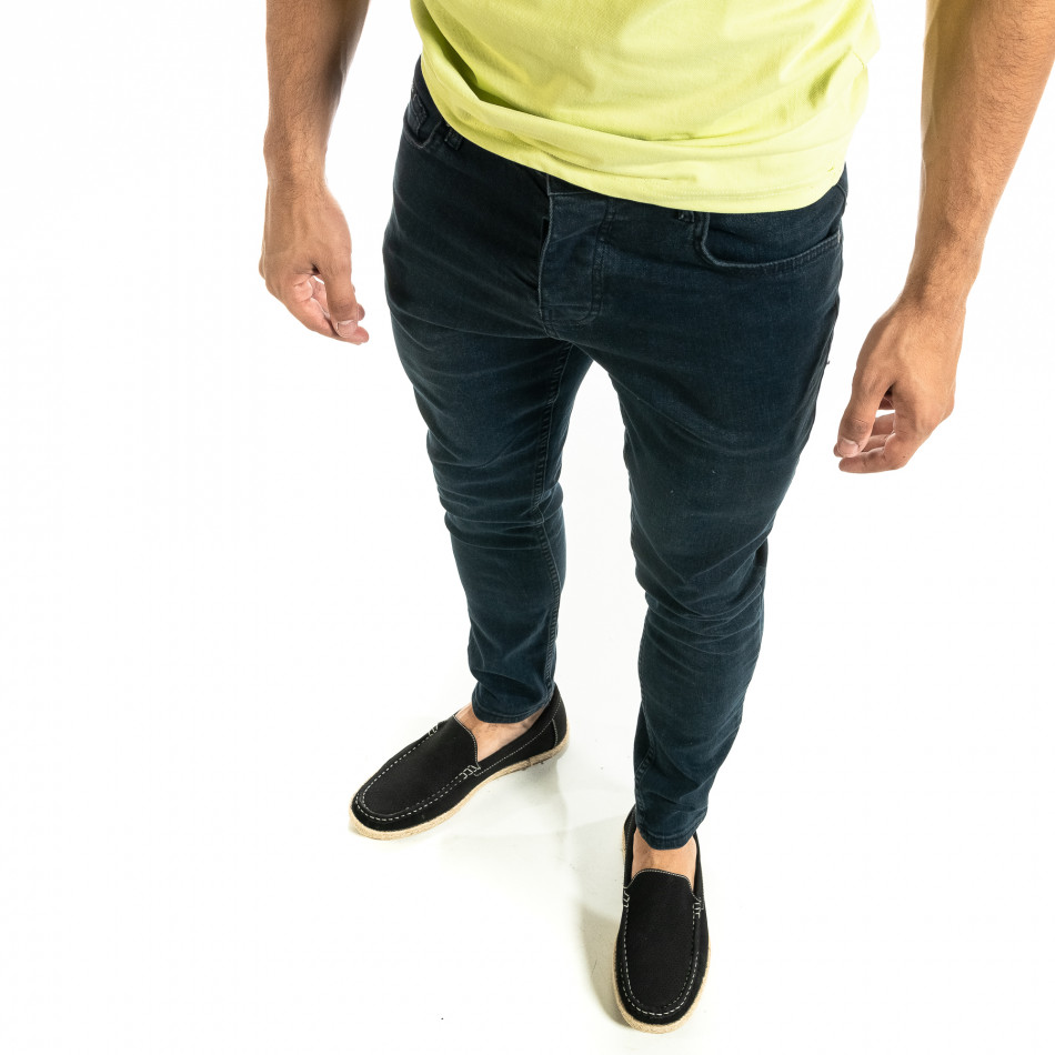 Ανδρικό μπλε τζιν Basic Slim fit 6073-3433 tr020920-10