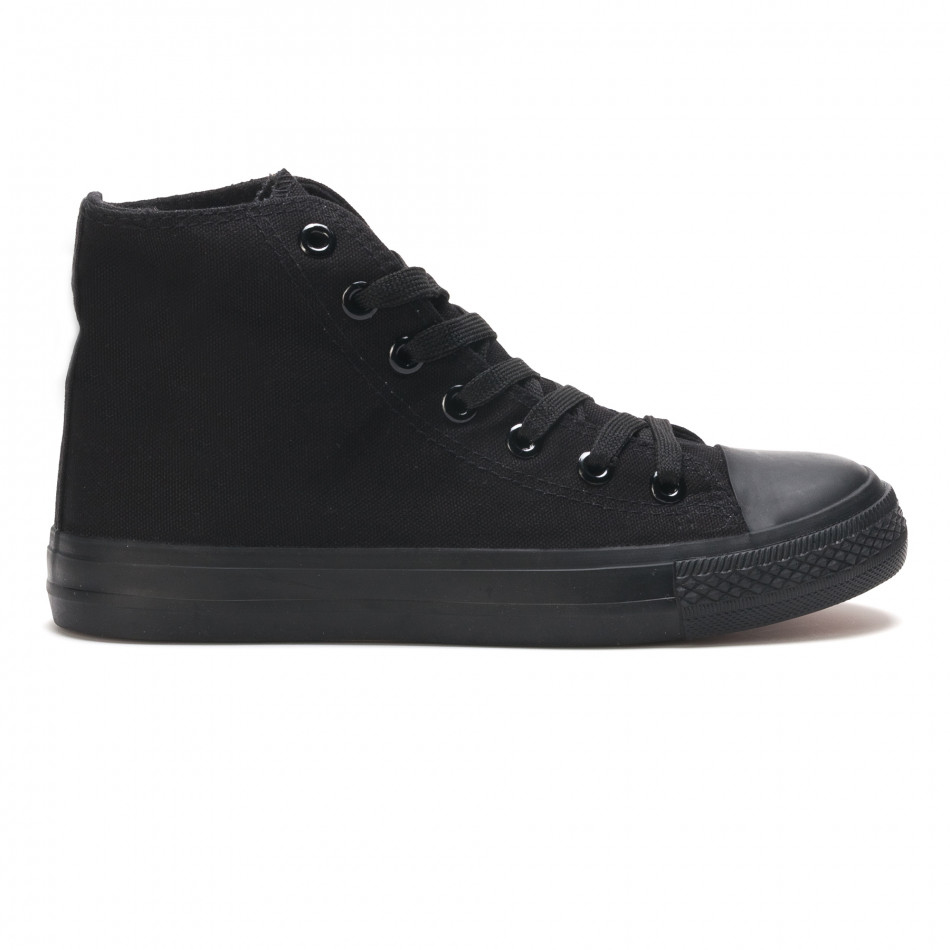 Ανδρικά μαύρα sneakers Mondo Naturale it190516-3