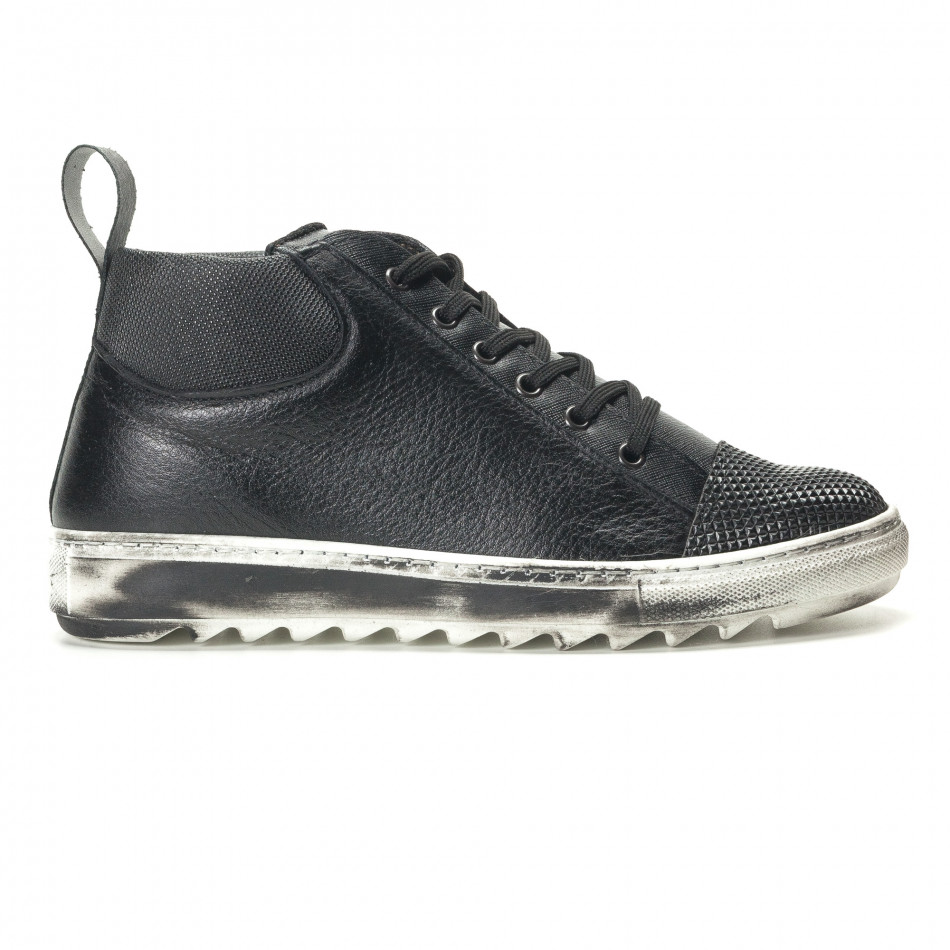 Ανδρικά μαύρα sneakers Passi it140916-23