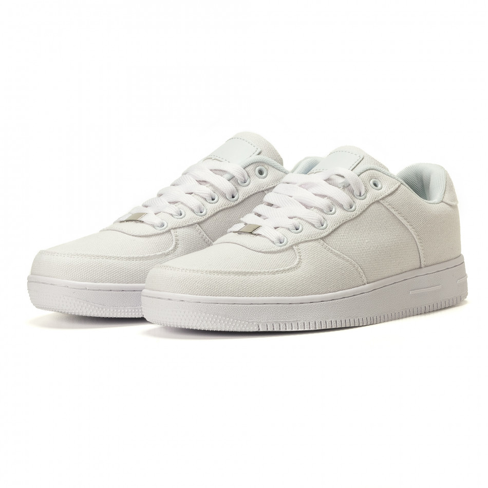 Ανδρικά λευκά sneakers Niadi it020617-25