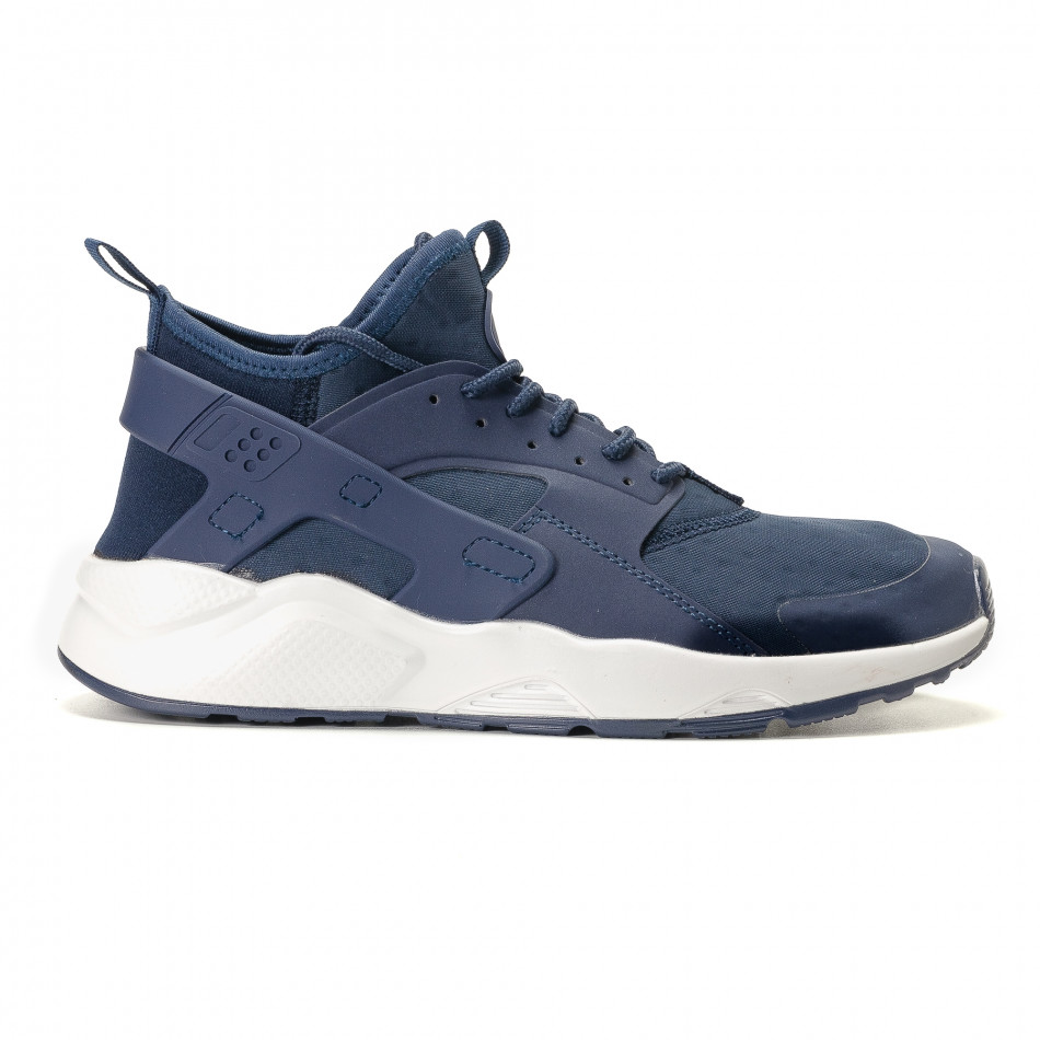 Ανδρικά γαλάζια αθλητικά παπούτσια Reeca it200917-12