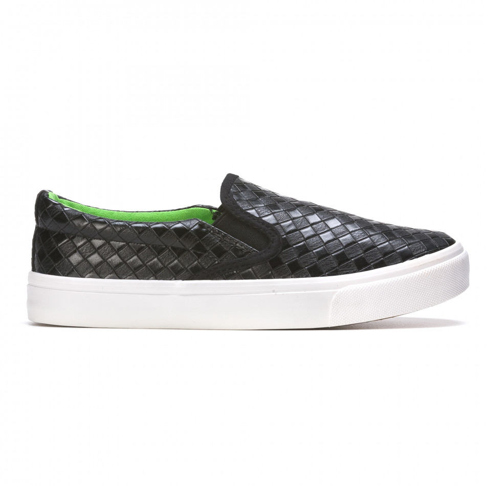 Ανδρικά μαύρα sneakers Niweile It050216-9