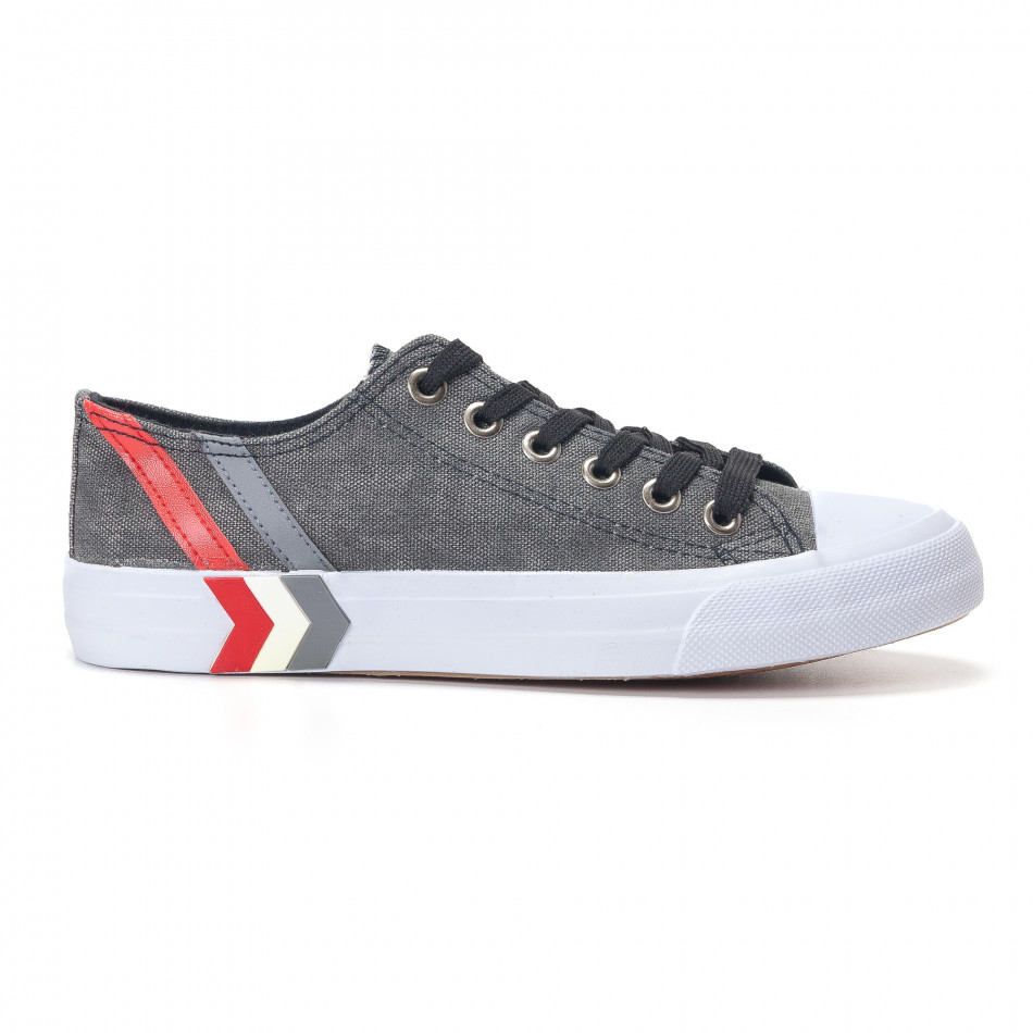 Ανδρικά μαύρα sneakers Mondo Naturale it250118-16