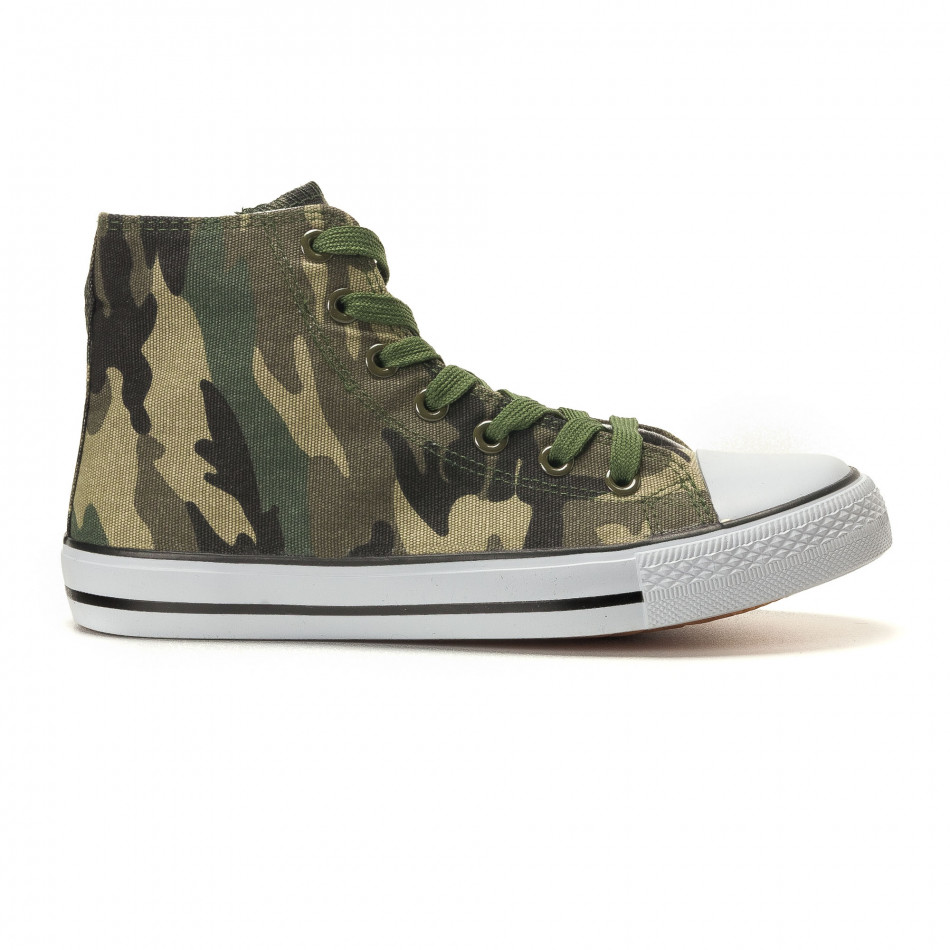 Ανδρικά καμουφλαζ sneakers Osly it260117-31
