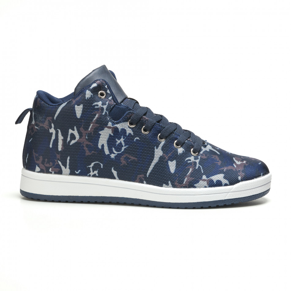 Ανδρικά καμουφλαζ sneakers Flair it210416-5