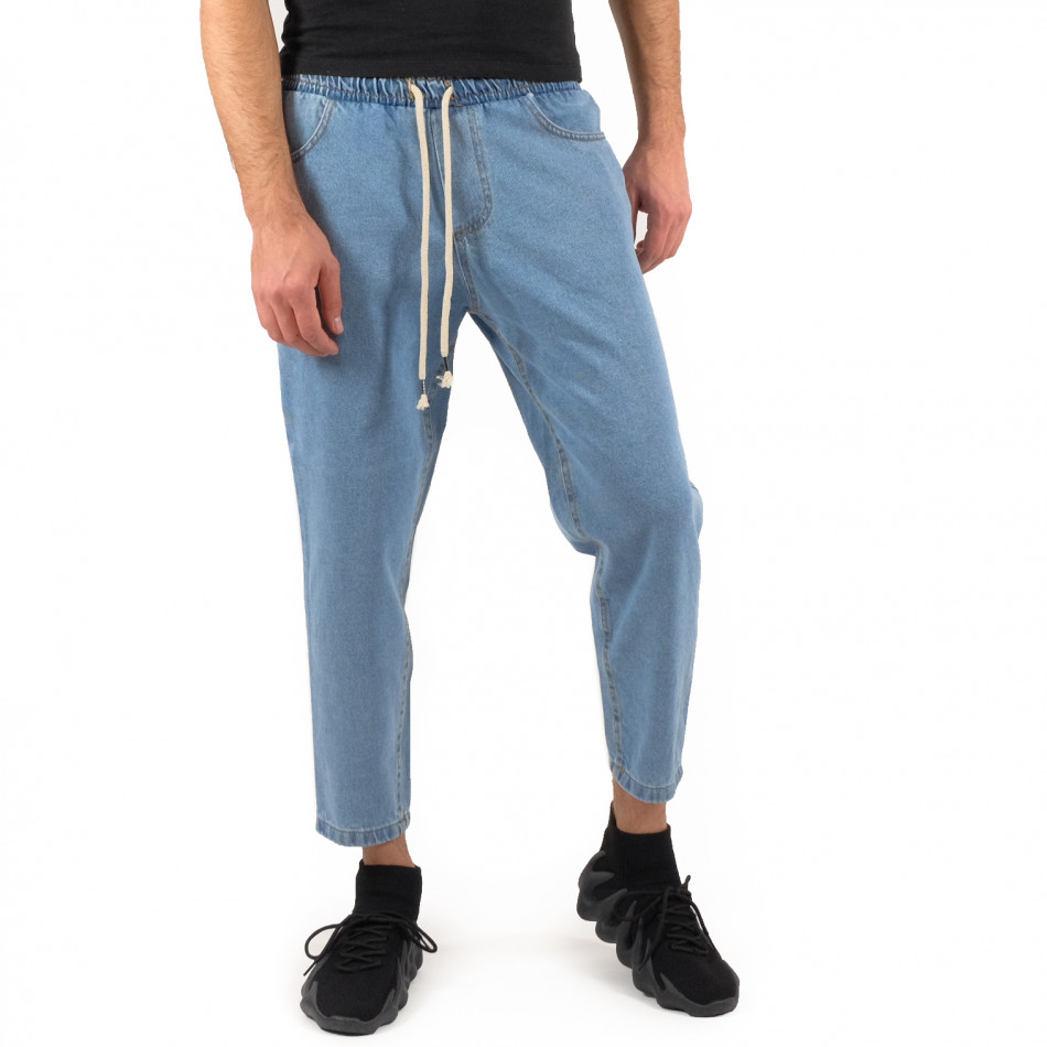 Unisex γαλάζιο τζιν Up Gent JAS 150-201 it180322-41