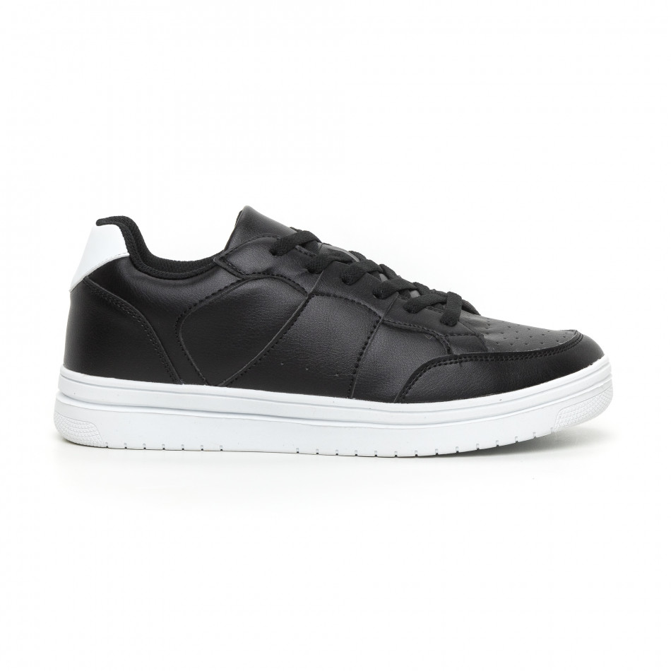 Ανδρικά skate sneakers σε μαύρο it130819-6