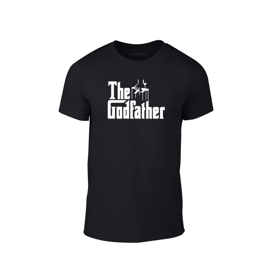 Κοντομάνικη μπλούζα Godfather μαύρο Χρώμα Μέγεθος M TMNLPM063M