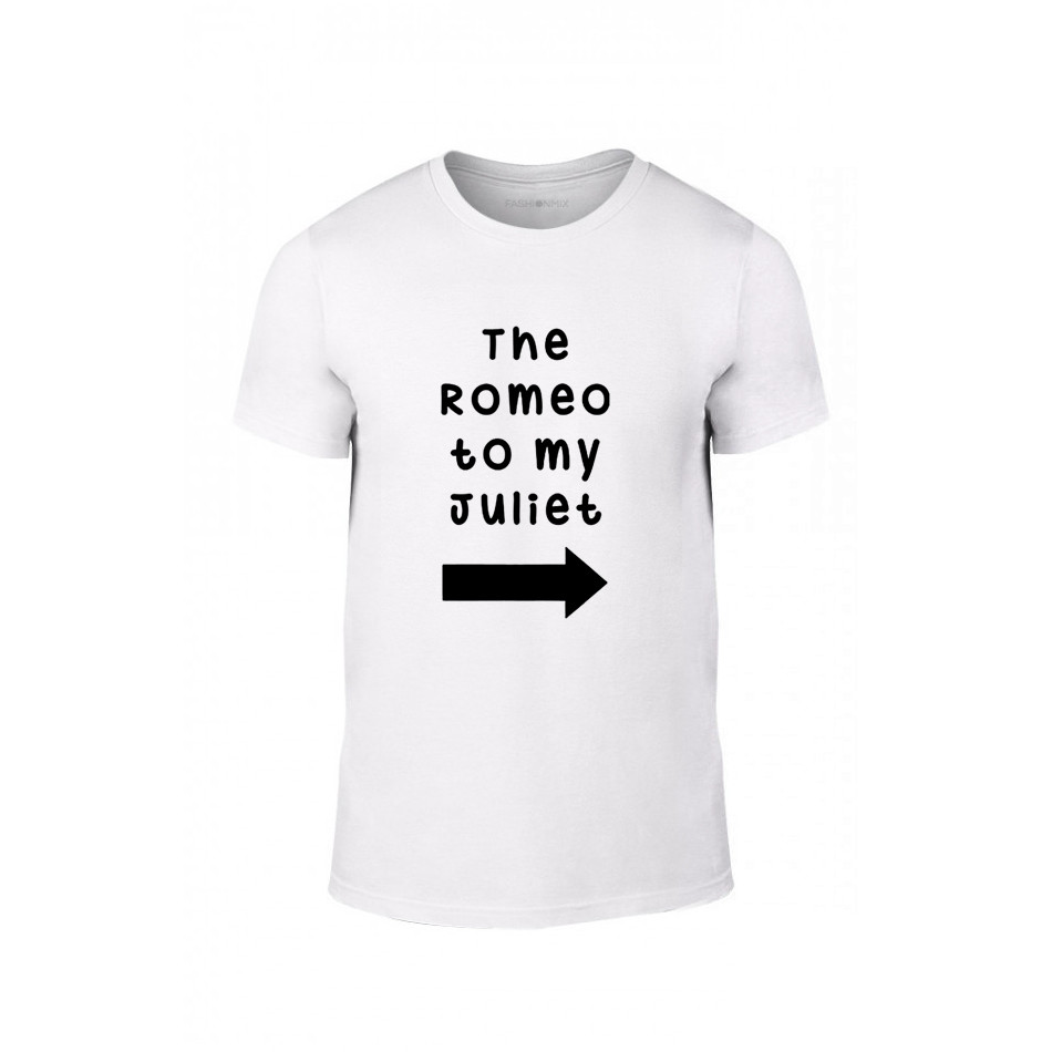 Κοντομάνικη μπλούζα Romeo Juliet λευκό Χρώμα Μέγεθος M TMNLPM189M