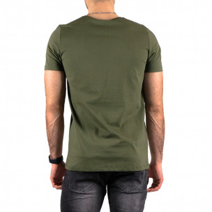 Ανδρική πράσινη κοντομάνικη μπλούζα Lagos 21299  2