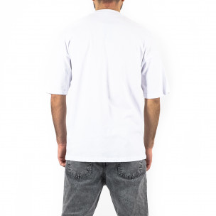 Ανδρική λευκή κοντομάνικη μπλούζα Breezy 22201053 2