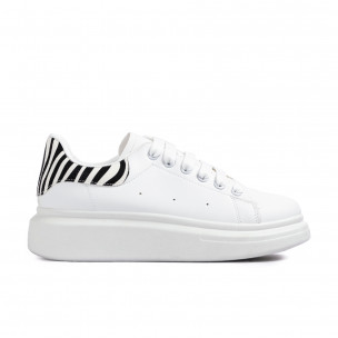 Γυναικεία λευκά sneakers δίσολα RA38