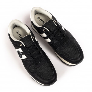 Ανδρικά μαύρα αθλητικά παπούτσια Itazero R78-A 2