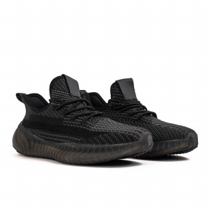Ανδρικά μαύρα αθλητικά παπούτσια Kiss GoGo 225-3  2