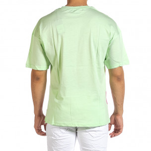 Ανδρική πράσινη κοντομάνικη μπλούζα Breezy 2