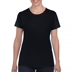 Ανδρική μαύρη κοντομάνικη μπλούζα Anvil-Gildan