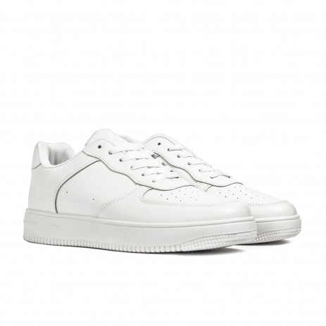 Ανδρικά λευκά sneakers FM 5531-1 2