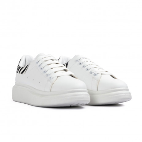 Γυναικεία λευκά sneakers δίσολα RA38 2