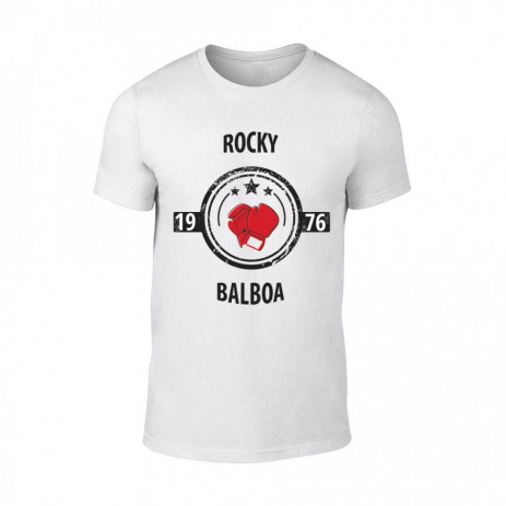 Κοντομάνικη μπλούζα Balboa λευκό Χρώμα Μέγεθος XL