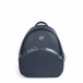 Γυναικεία σκούρο μπλε τσάντα backpack shagreen il071022-6 2