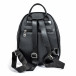 Γυναικεία μαύρη τσάντα backpack shagreen il071022-3 4