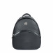 Γυναικεία μαύρη τσάντα backpack shagreen il071022-5 2