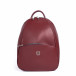 Γυναικεία μπορντό τσάντα backpack shagreen il071022-4 2