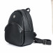 Γυναικεία μαύρη τσάντα backpack shagreen il071022-5 3