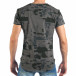Ανδρική πολύχρωμη κοντομάνικη μπλούζα σε γκρι χρώμα it260318-190 3