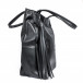Γυναικεία μαύρη τσάντα με φούντα il071022-14 4