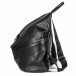 Γυναικείο σακίδιο πλάτης σε μαύρο με ασύμμετρο κούμπωμα il071022-17 3