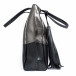 Γυναικεία γκρι και μαύρο τσάντα με φούντα il071022-16 4