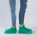 Ψηλά πράσινα sneakers για ζευγάρια cs-green-B341-B339 2