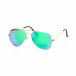 Ανδρικά πράσινα- γαλάζια γυαλιά ηλίου πιλότου it030519-4 2