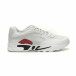Ανδρικά ελαφριά αθλητικά παπούτσια με χοντρή σόλα σε άσπρο it040619-10 2