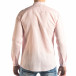 Ανδρικό ροζ πουκάμισο από λινό και βαμβάκι it210319-104 3