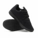 Ανδρικά μαύρα αθλητικά παπούτσια ελαφρύ μοντέλο it301118-4 4