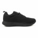 Ανδρικά μαύρα πλεκτά αθλητικά παπούτσια it301118-5 2
