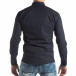 Ανδρικό Slim fit σκούρο μπλε πουκάμισο με φλοράλ μοτίβο it210319-93 3