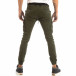 Ανδρικό πράσινο παντελόνι cargo Jogger με τσέπες it240818-15 4